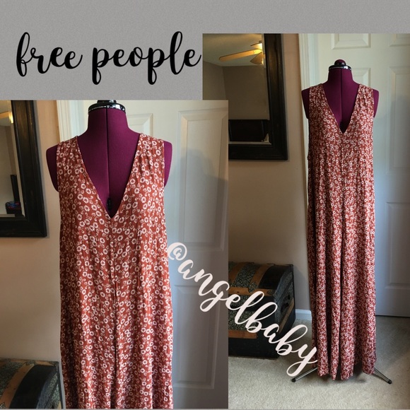 Free people Fulton Printed Jumpsuit! - Picture 2 of 16